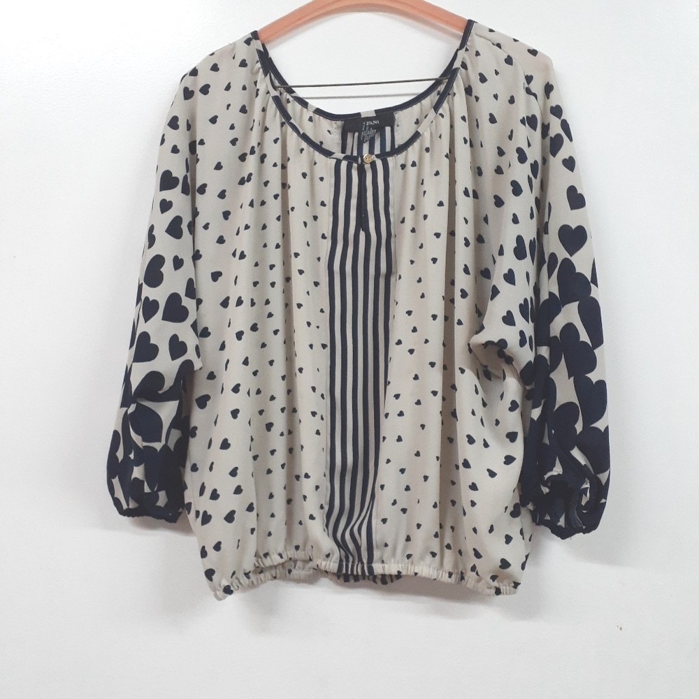Womens 6 small oversized blouse